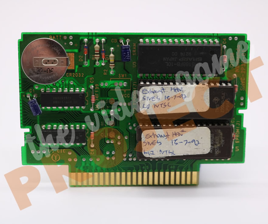 Exhaust Heat - Super Nintendo - Front