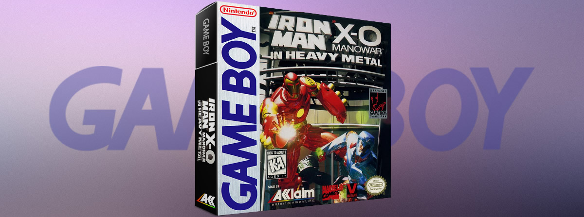 Iron Man / X-O Manowar in Heavy Metal Game Boy