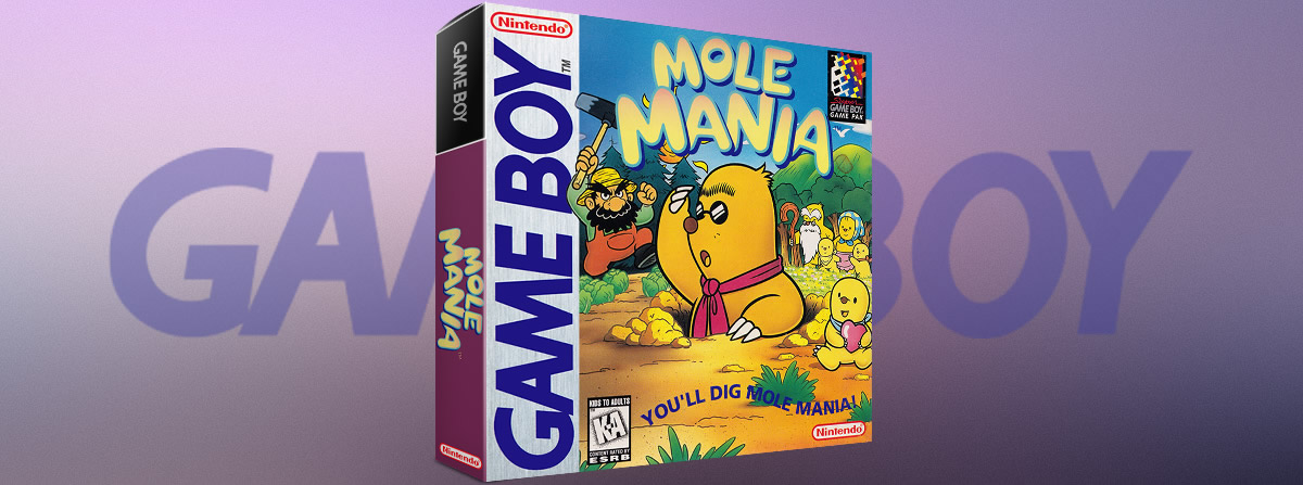 Mole Mania Game Boy