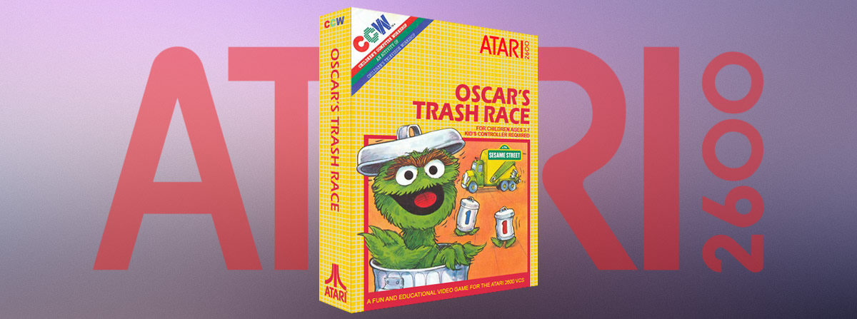 Oscars Trash Race - Atari 2600