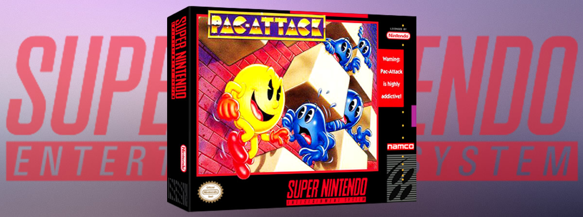 Pac-Attack - Super Nintendo
