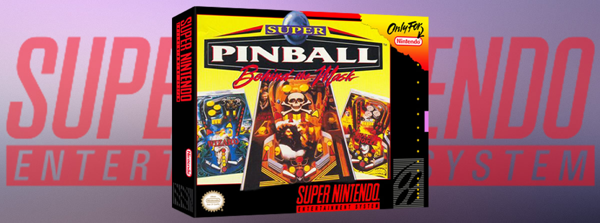 Super Pinball: Behind the Mask - Super Nintendo