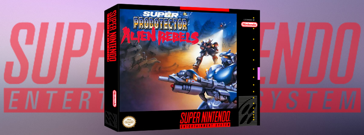 Super Probotector: Alien Rebels - Super Nintendo