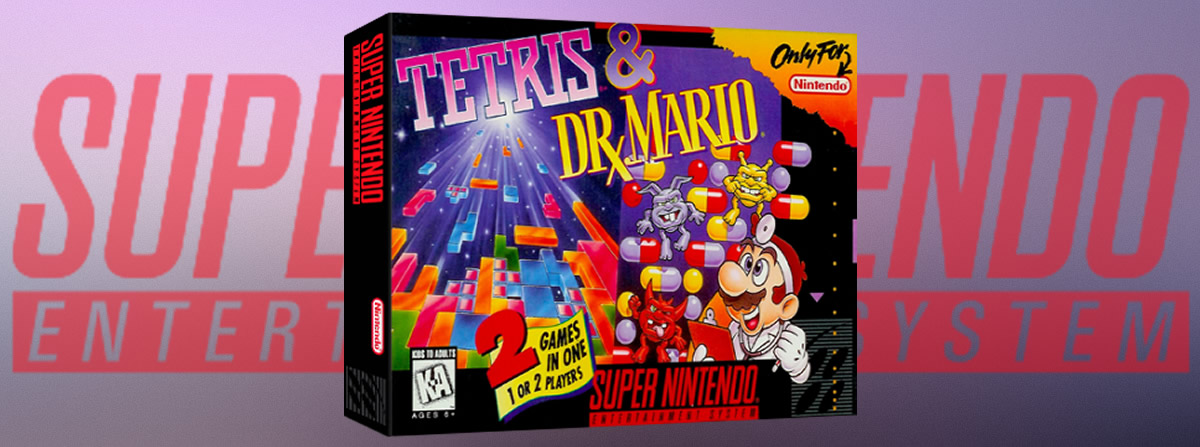 Tetris & Dr. Mario - Super Nintendo